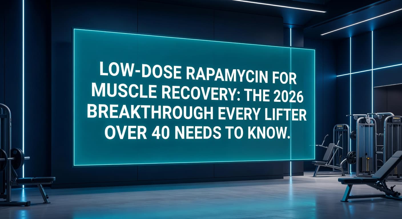 Low-Dose Rapamycin for Muscle Recovery: The 2026 Breakthrough Every Lifter Over 40 Needs to Know